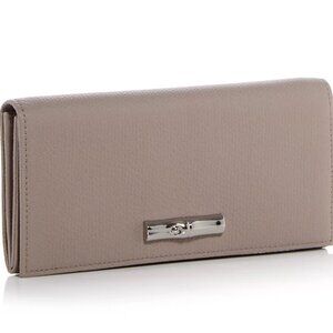 ❌❌SOLD❌❌ NWT Longchamp Le Roseau Leather Continental Wallet - Clay